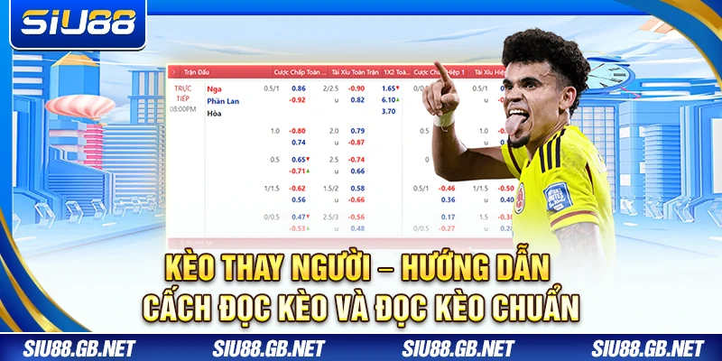 Kèo Thay Người – Cách Đọc Kèo Và Đọc Kèo Chuẩn Tại Siu88 1 Kèo Thay Người – Hướng Dẫn Cách Đọc Kèo Và Đọc Kèo Chuẩn